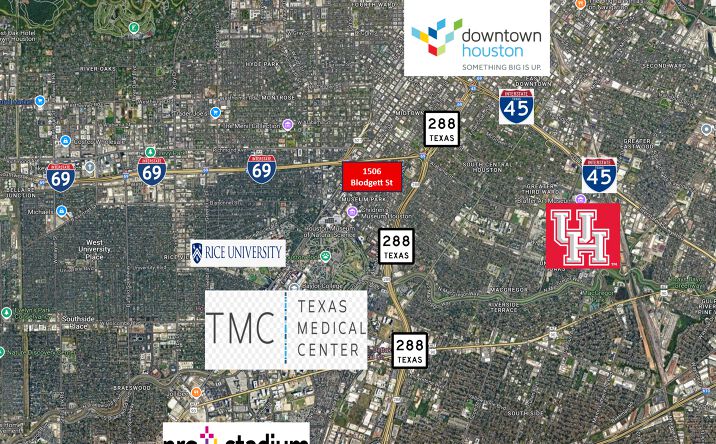 Pictures of Land property located at 1506 Blodgett St, Houston, TX 77004 for sales - image #1