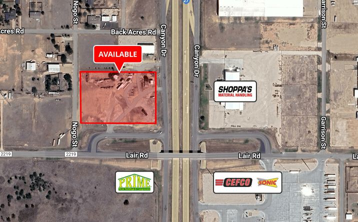 Pictures of Land property located at I-27 & FM 2219, Amarillo, TX 79119 for sales - image #1