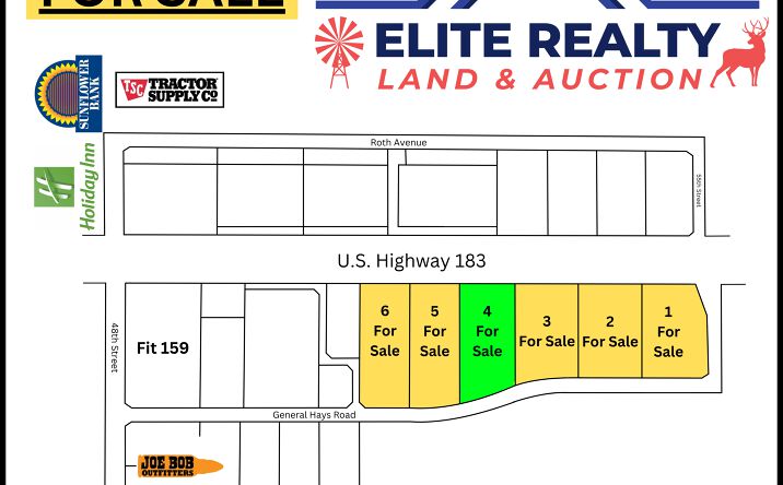 Pictures of Land, Mixed Use property located at 0 Lot 4 General Hays Rd, Hays, KS 67601 for sales - image #1