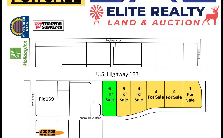 Pictures of Land, Mixed Use property located at 0 Lot 6 General Hays Road, Hays, KS 67601 for sales - image #1