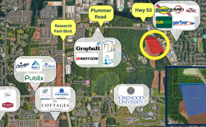 Pictures of Land, Mixed Use property located at 2836 Ardmore Hwy, Huntsville, AL 35816 for sales - image #1