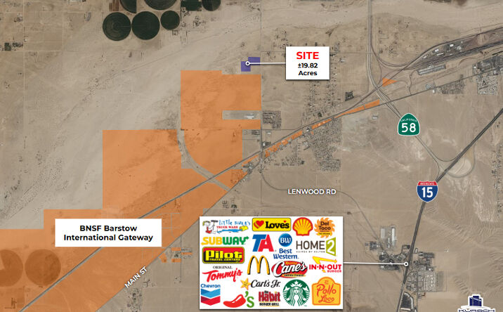 Pictures of Land property located at Lenwood, Barstow, CA 92311 for sales - image #1