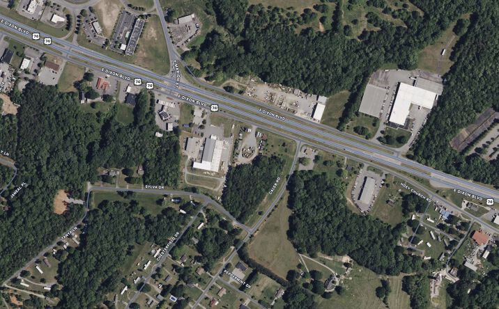 Pictures of Land property located at 2101 E Dixon Blvd, Shelby, NC 28152 for sales - image #1