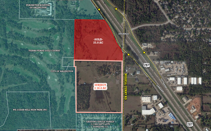 Pictures of Land property located at 7300 U.S. 287 Frontage Rd, Arlington, TX 76001 for sales - image #1