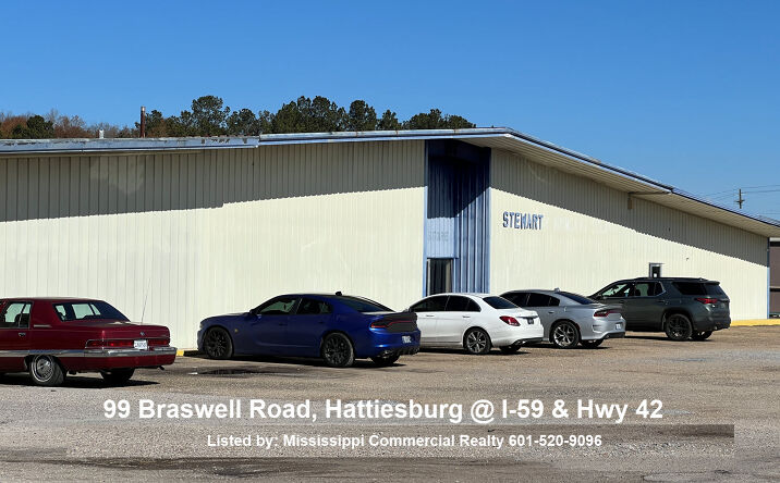 Pictures of Industrial property located at 99 Braswell Rd, Hattiesburg, MS 39401 for sales - image #1