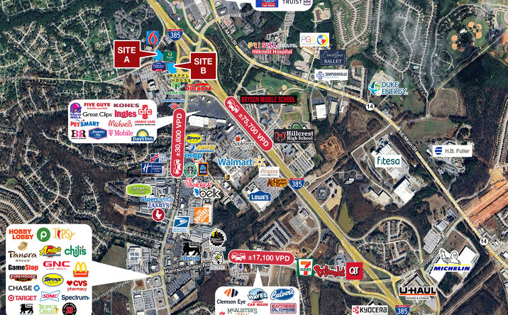 Pictures of Land property located at Grandview Dr- Parcel A, Simpsonville, SC 29680 for sales - image #1
