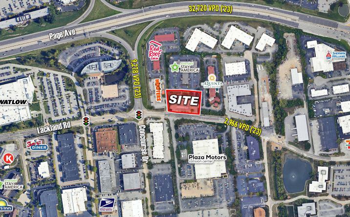 Pictures of Land, Office, Retail property located at 11829 Lackland Rd, St. Louis, MO 63146 for sales - image #1