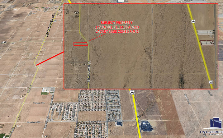 Pictures of Land property located at Bellflower Rd, Apple Valley, CA 92308 for sales - image #1