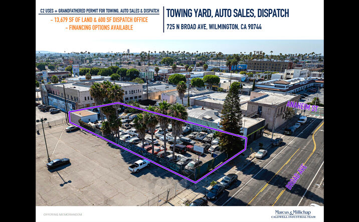 Pictures of Industrial, Retail property located at 725 N Broad Ave, Los Angeles, CA 90744 for sales - image #1