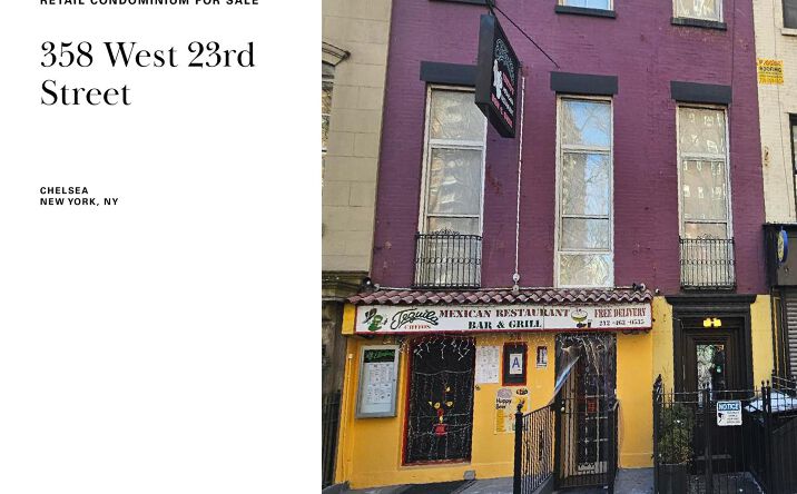 Pictures of Retail property located at 358 West 23rd Street, Chelsea, NY 10011 for sales - image #1