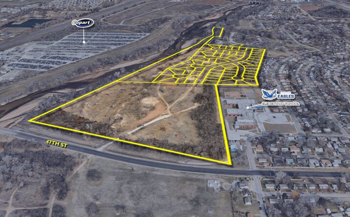 Pictures of Land property located at 47th St & Wood River, Oaklawn-Sunview, KS 67216 for sales - image #1