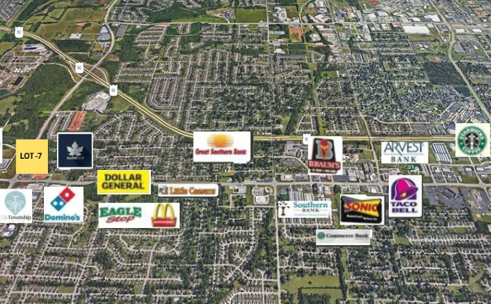 Pictures of Land property located at 4100 Wilson Creek Marketplace Rd, Battlefield, MO 65619 for sales - image #1