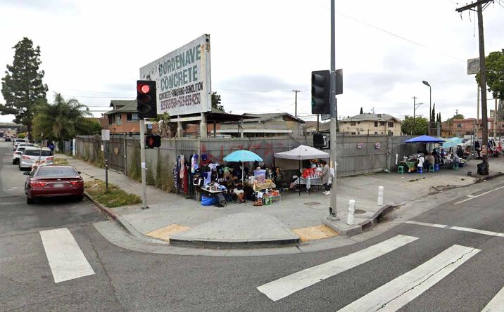Pictures of Retail, Land property located at 4175 S Broadway, Los Angeles, CA 90037 for sales - image #1