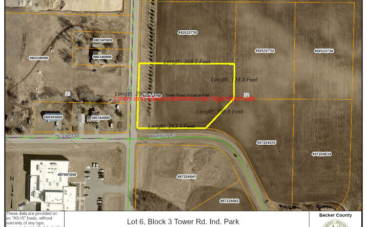 Pictures of Industrial, Land property located at Stony Rd, Detroit Lakes, MN 56501 for sales - image #1