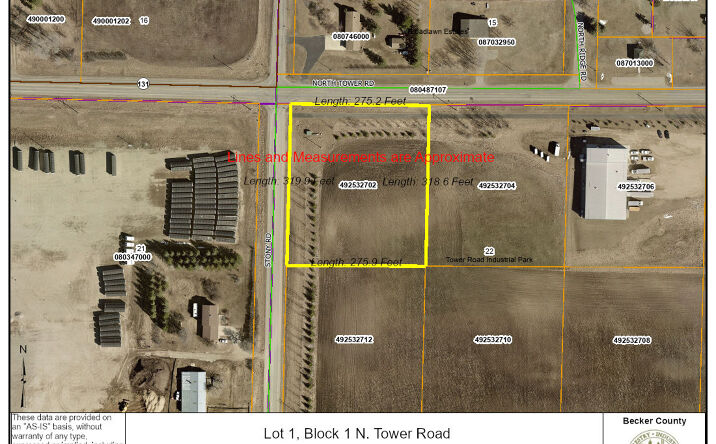 Pictures of Industrial, Land property located at Tower Rd, Detroit Lakes, MN 56501 for sales - image #1