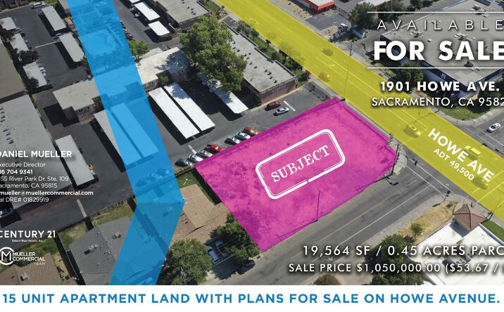 Pictures of Land property located at 1901 Howe Avenue, Sacramento, CA 95825 for sales - image #1