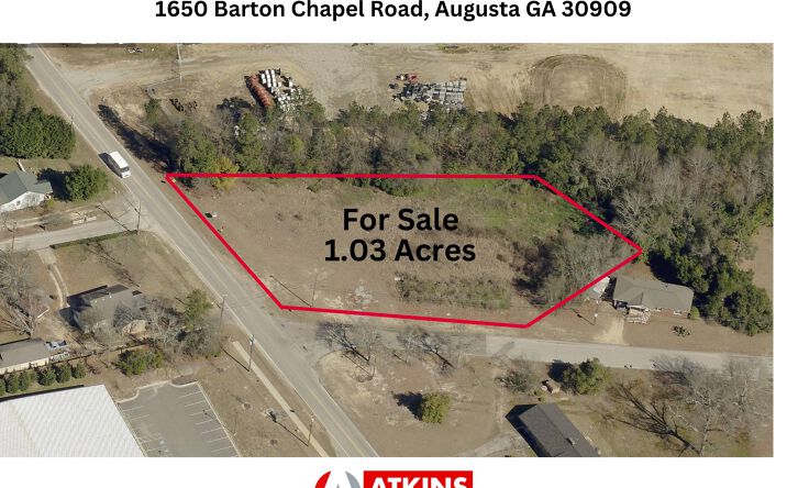 Pictures of Land property located at 1650 Barton Chapel Rd, Augusta, GA 30909 for sales - image #1