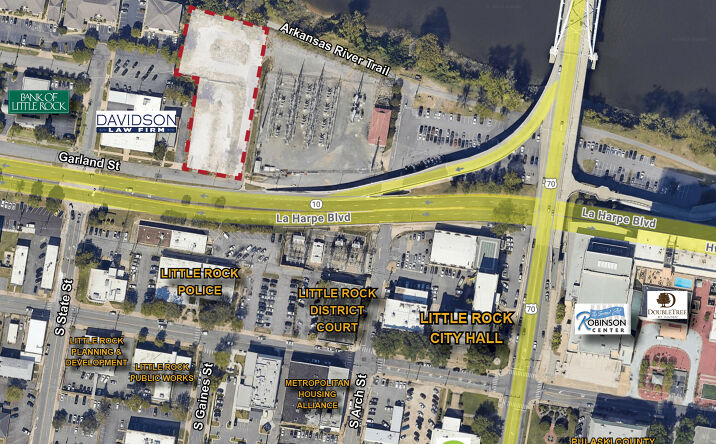 Pictures of Land property located at Gaines St & Garland Ave, Little Rock, AR 72201 for sales - image #1