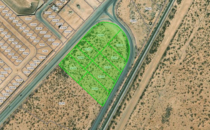 Pictures of Land property located at 12380 Dyer St, El Paso, TX 79934 for sales - image #1