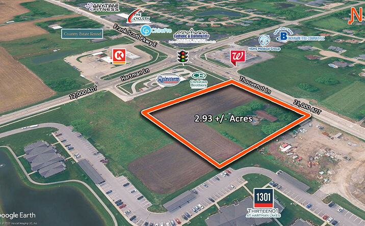 Pictures of Land property located at 1318 Thouvenot Lane, O'Fallon, IL 62269 for sales - image #1