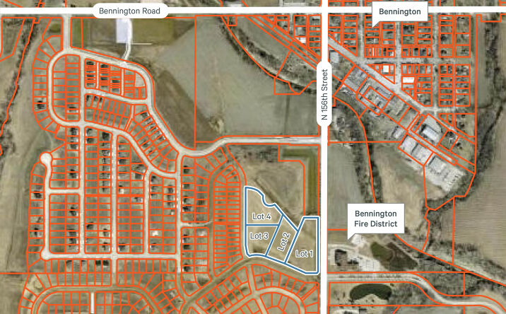 Pictures of Land property located at NWC 156th St & Bennington Blvd, Bennington, NE 68007 for sales - image #1