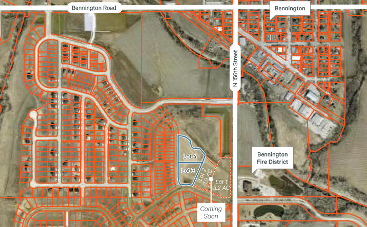 Pictures of Land property located at NWC 156th St & Bennington Blvd, Bennington, NE 68007 for sales - image #1