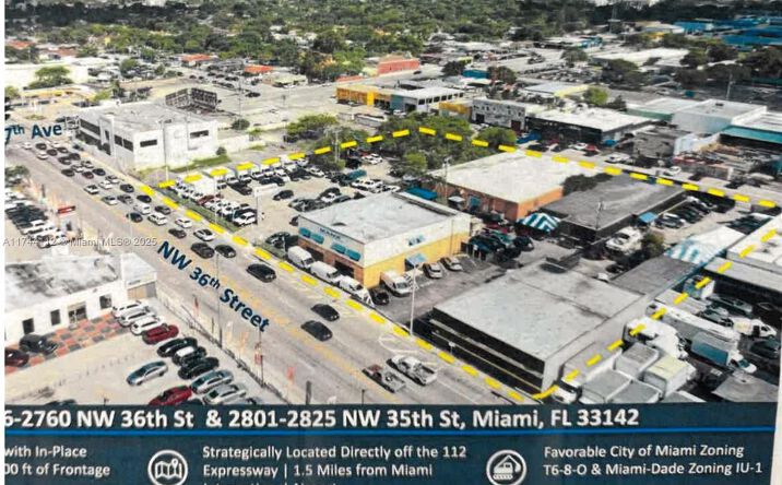 Pictures of Industrial property located at 2724 NW 36th St, Miami, FL 33142 for sales - image #1