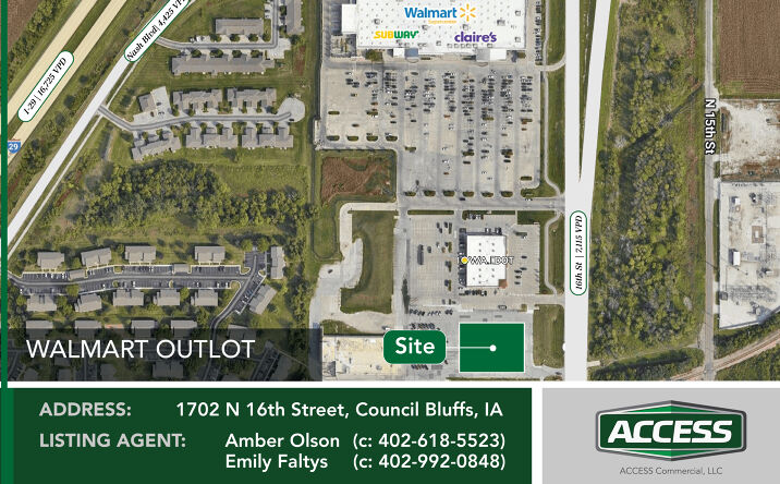 Pictures of Land, Retail property located at 1702 N 16th St, Council Bluffs, IA 51501 for sales - image #1