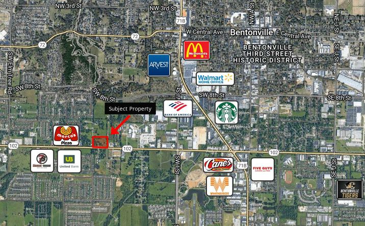 Pictures of Land property located at SW 14th St, Bentonville, AR 72712 for sales - image #1