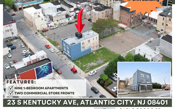 Pictures of Mixed Use, Multifamily property located at 23 S Kentucky Ave, Atlantic City, NJ 08401 for sales - image #1