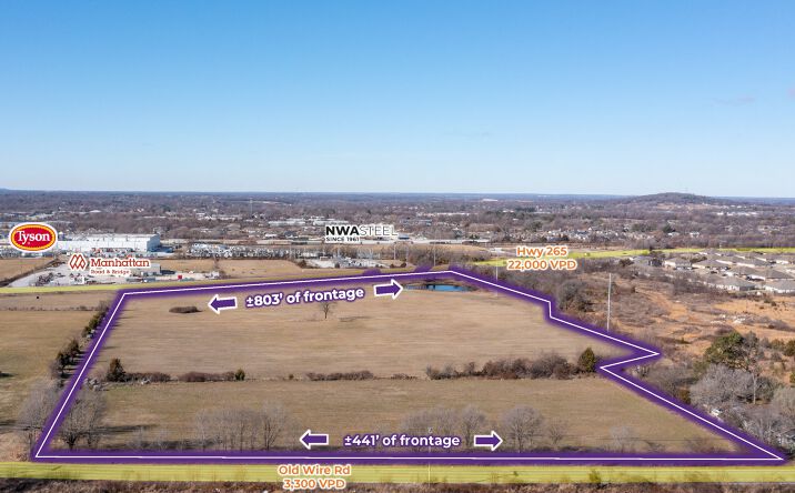 Pictures of Land property located at Hwy 265, Springdale, AR 72764 for sales - image #1