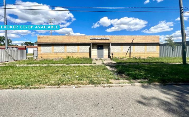 Pictures of Industrial property located at 9120 Roselawn St, Detroit, MI 48204 for sales - image #1