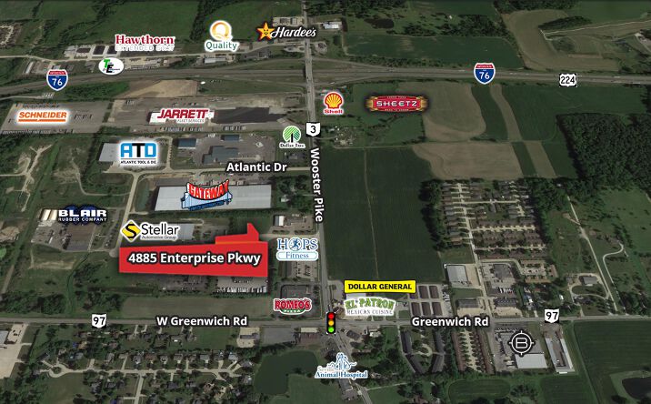 Pictures of Industrial, Land property located at 4885 Enterprise Pkwy, Seville, OH 44273 for sales - image #1