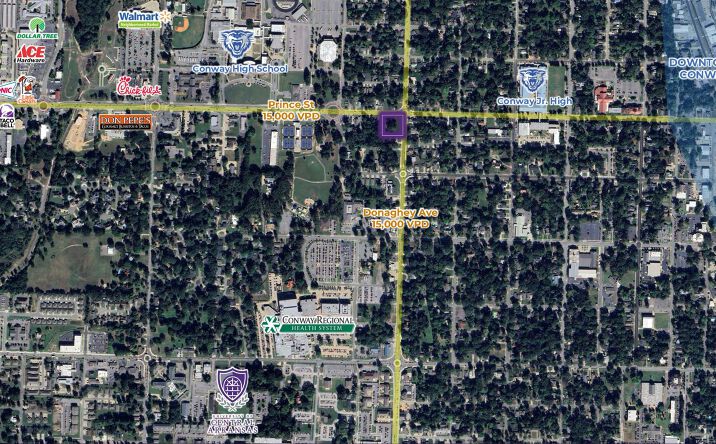 Pictures of Land property located at 2111 Prince Street, Conway, AR 72034 for sales - image #1