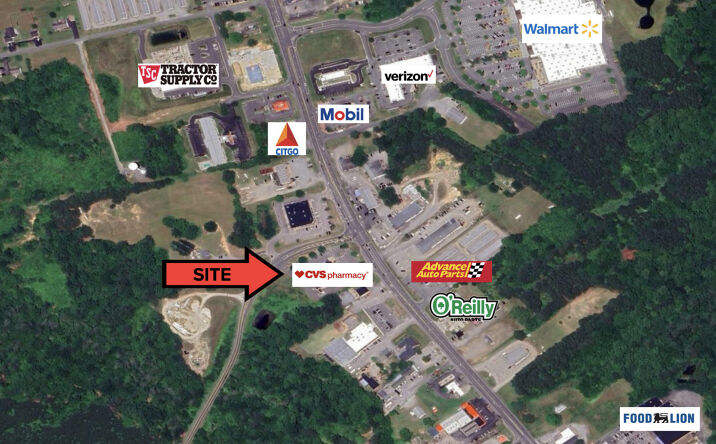 Pictures of Retail property located at 100 James B. Jones Mem Hwy, Kilmarnock, VA 22482 for sales - image #1