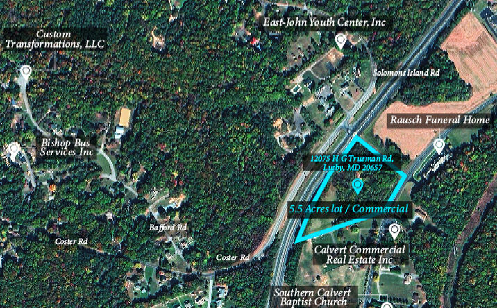 Pictures of Office property located at 12075 H G Trueman Road, Lusby, MD 20657 for sales - image #1
