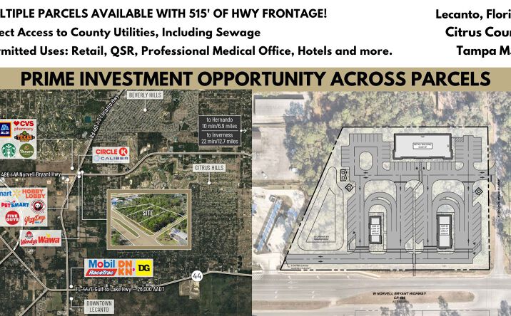Pictures of Land property located at 2853 W Norvell Bryant Hwy, Lecanto, FL 34461 for sales - image #1