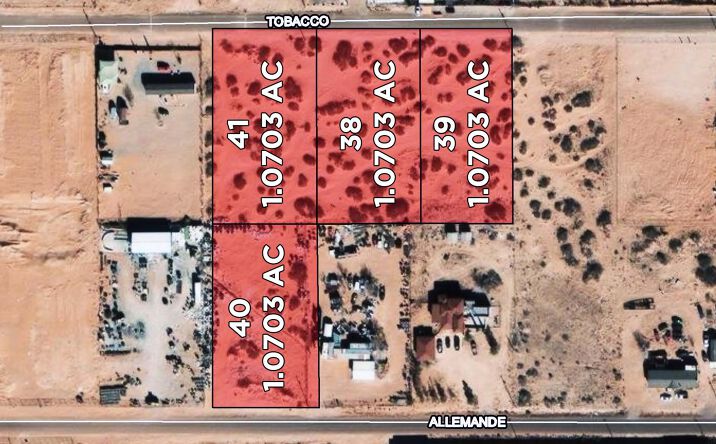 Pictures of Land property located at Tobacco Rd & Allemande Rd, El Paso, TX 79938 for sales - image #1