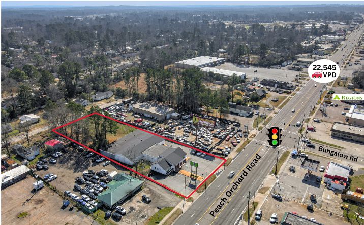 Pictures of Industrial, Office, Retail property located at 2440 Peach Orchard Rd, Augusta, GA 30906 for sales - image #1