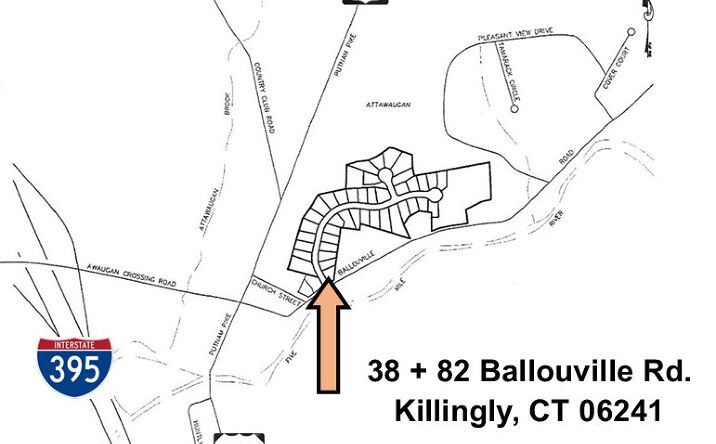 Pictures of Land property located at 38-82 Ballouville Rd, Killingly, CT 06241 for sales - image #1