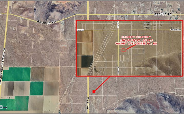 Pictures of Land property located at 75th St W, Rosamond, CA 93501 for sales - image #1