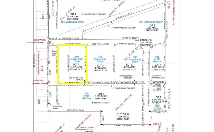 Pictures of Land property located at 601 Edgewood Street, Marshalltown, IA 50158 for sales - image #1