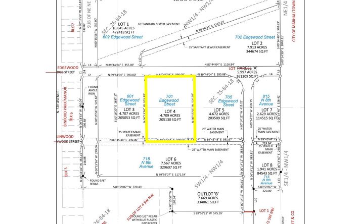 Pictures of Land property located at 701 Edgewood Street, Marshalltown, IA 50158 for sales - image #1
