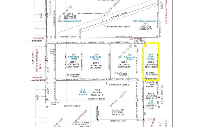 Pictures of Land property located at 815 N 8th Avenue, Marshalltown, IA 50158 for sales - image #1