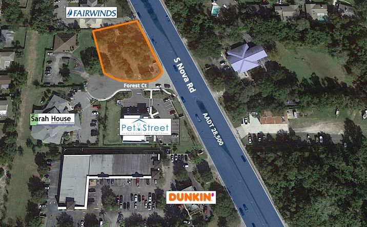 Pictures of Land property located at 210 S Nova Rd, Ormond Beach, FL 32174 for sales - image #1