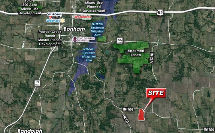 Pictures of Land property located at FM 1550, Bonham, TX 75418 for sales - image #1
