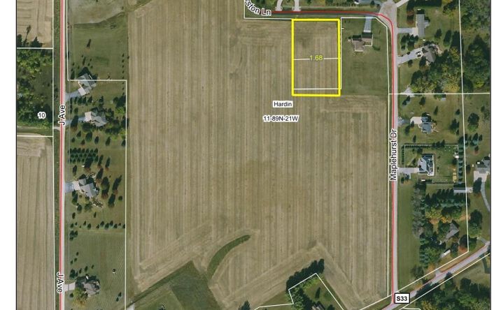 Pictures of Land, Special Purpose property located at TBD 1.68 acres Thurston Lane, Iowa Falls, IA 50126 for sales - image #1