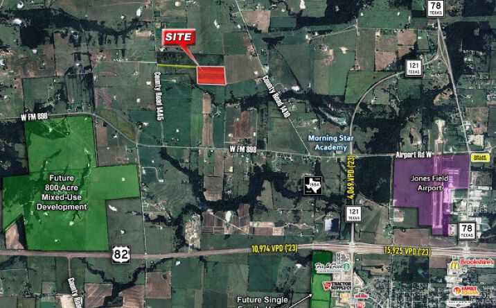 Pictures of Land property located at 1445 Circle Dr, Bonham, TX 75418 for sales - image #1