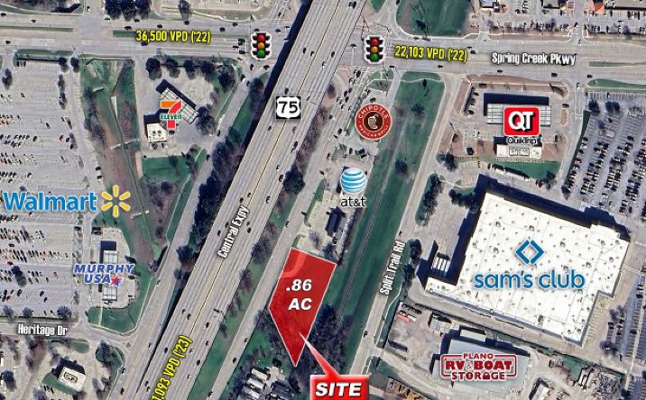 Pictures of Land property located at Central Expy, Plano, TX 75074 for sales - image #1