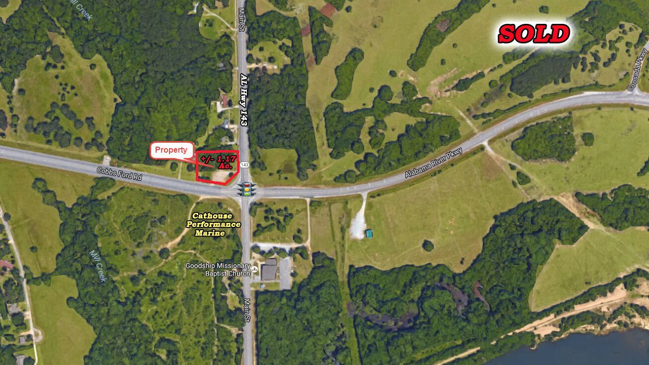 NW Corner Cobbs Ford Road & AL Hwy 143, Millbrook, AL 36054